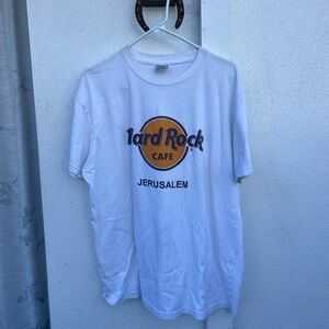 Men's Y2K Hard Rock Cafe Jerusalem T-Shirt (XL)